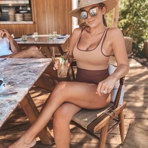 Kittenish Zuma Color Block Swimsuit